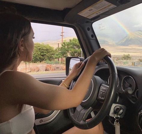 Driving Aesthetic, Girls Driving, Emma Rose, Valentine Photography, Driving Pictures, Naha, Summer Inspiration, Xiamen, Jeep Life