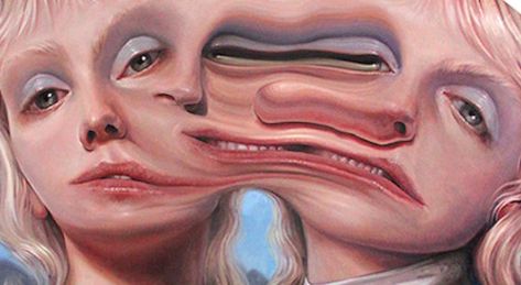 In the Flesh: Beautifully Grotesque Paintings of the Human Condition Grotesque Art Gcse, The Human Condition Art, Grotesque Art, Love And Fear, Distortion Art, Gcse Art Sketchbook, The Human Condition, Sense Of Self, Life Itself