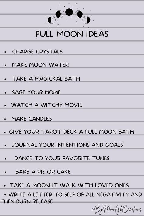 How To Prepare For A Full Moon, Full Moon Things To Do, Witchcraft Full Moon Ritual, Last Full Moon Of The Year, Full Moon Dinner Ideas, Last Full Moon Of The Year Ritual, Things To Do During A Full Moon, What To Do During A Full Moon, Full Moon Celebration