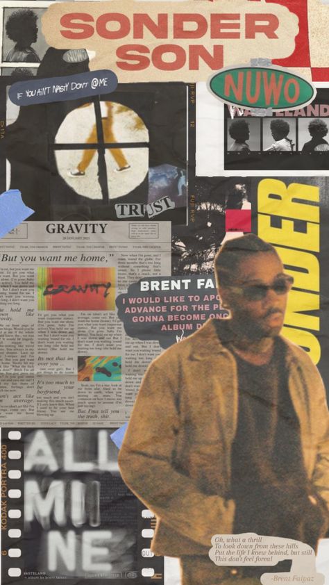 #brentfaiyaz Bent Faiyaz Wallpaper, Brent Concert, Brent Faiyaz Album Cover Wallpaper, Gemini Wallpaper, Post Wallpaper, Baby Brent, Kaws Wallpaper, Brent Faiyaz, Y2k Posters