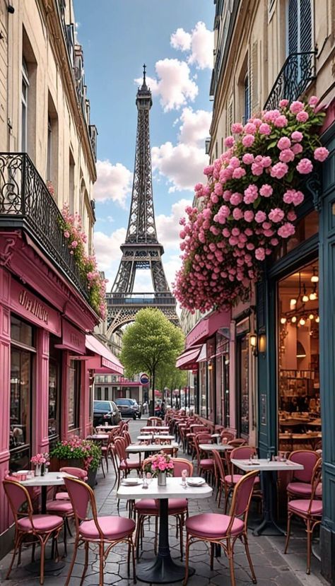 Cute Cafe In Paris, Cafe Paris Aesthetic, Cafe In Paris Aesthetic, Paris Streets Aesthetic, Paris Life Aesthetic, Paris Cafe Photography, France Streets, Paris Street Cafe, Cafe In Paris