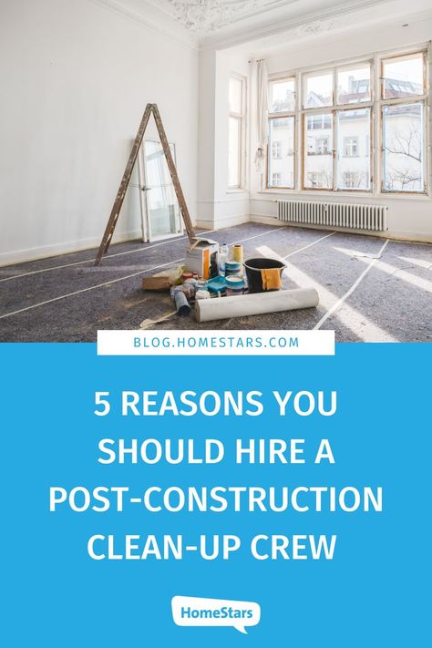 Many homeowners get confused between regular cleaning services and post-construction cleaning services. To get a squeaky clean house after a big renovation or construction project, you will need to hire a post-construction clean-up crew. Here are 5 reasons why you should hire a specific post-construction clean-up crew after any major renovation project. Construction Clean Up, Regular House, House Cleaning Company, Customer Service Training, Move Out Cleaning, Construction Cleaning, Apartment Cleaning, Commercial Cleaning Services, Cleaning Company