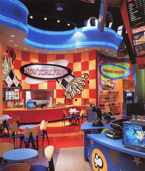 Wacky Pomo, 90s Maximalism, Eastland Mall, Childhood Core, Surreal Places, Mall Food Court, Nostalgia 2000s, Memphis Milano, 90s Design