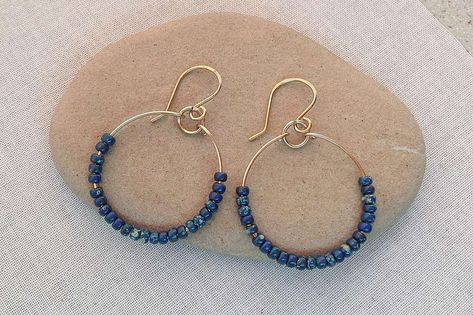 Wire wrapped earrings