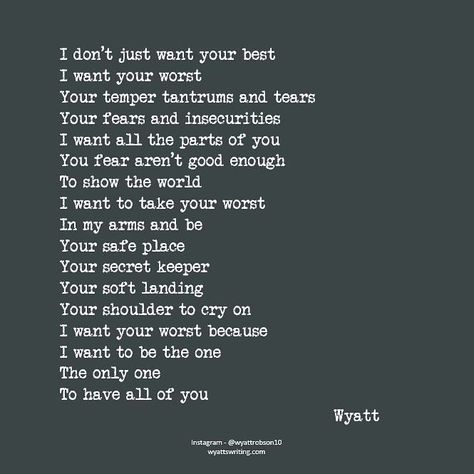 I wanted to be your only one.. I wanted to be the one that you wouldn’t even dare think of living without me or jeopardize what we had because the thought of losing me terrified you. I wanted that kind of love from you and you wouldn’t give it to me..but there’s someone out there that’s going to look at me like I’m the best thing they have ever seen and will NEVER risk losing me.. your loss babe...MRKH I Want To Be Your Only One Quotes, Will Someone Ever Love Me Quotes, Never Loved Someone Like I Love You, There’s Only One You, I Want To Love You Like No Other, I Want To Build With You Quotes, You Lost The Best Thing You Ever Had, Someone Like Me Quotes, What’s It Like To Be Loved