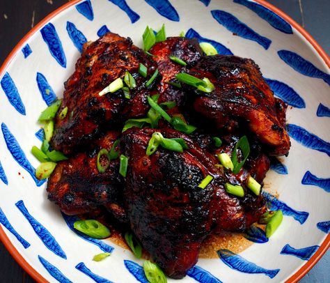 Jared’s Black Garlic Chicken | Jono & Jules do food & wine Black Garlic Marinade, Black Garlic Chicken Marinade, Recipes With Black Garlic Powder, Black Garlic Chicken Recipes, Black Garlic Sauce Recipes, Recipes Using Black Garlic, Black Garlic Recipes Dishes, Black Garlic Chicken, Black Recipes