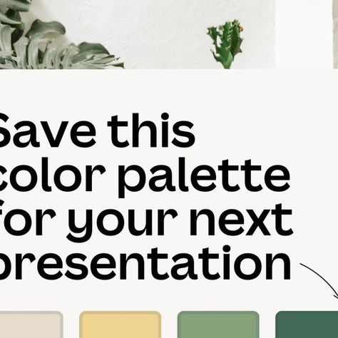 Canva on Instagram: "Create a fresh and eco-friendly vibe for your upcoming presentation using this nature-inspired color palette. What other color schemes should we explore next?
#ColorPalette #CanvaColorPalette #PresentationColorPalette #CanvaPresentations" Other Colors, Nature Inspired, Color Schemes, Nature Inspiration, Color Palette, Presentation, Eco Friendly, Canvas, On Instagram