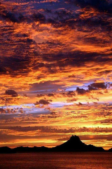 This PicNamed the best sunset in the world by National Geographic. San Carlos, Mexico. Wonderful Wow Photo, Best Sunset, Sunset Pictures, Sunset Photos, Beautiful Sky, Mexico Travel, Sky Aesthetic, Beautiful Sunset, Orange And Purple