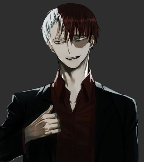 Evil Todoroki, Villain Todoroki, Deku Au, Deku Cosplay, Deku Boku No Hero, Shouto Todoroki, Comic Villains, Evil Villains, Villain Deku