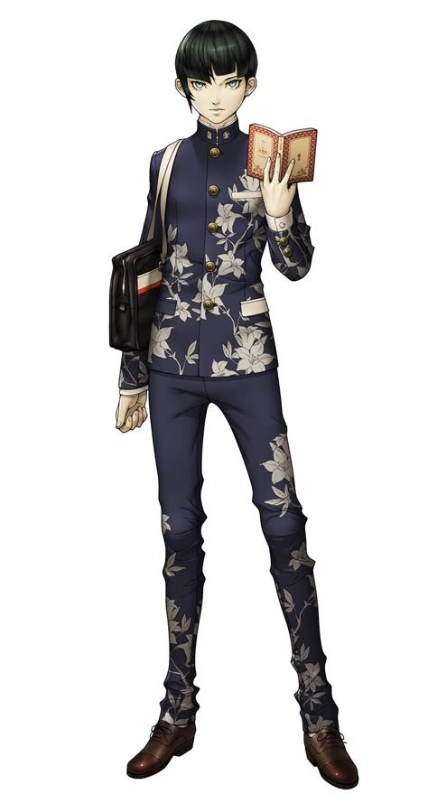 Protagonist Art - Shin Megami Tensei V: Vengeance Art Gallery Atlus Games, Male Character Design, The Fallen Angel, Shin Megami Tensei Persona, Student Living, Persona 4, Shin Megami Tensei, Megami Tensei, Character Designer