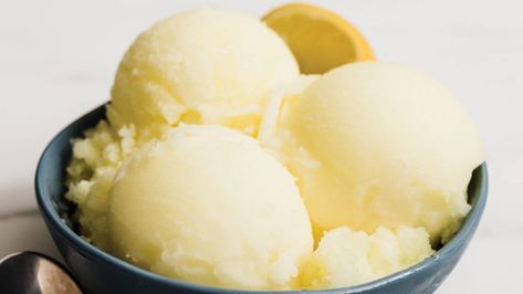 Lemon Italian Ice: Lemon Italian Ice, Low Fat Ice Cream, Treat Maker, Ice Cream Sorbet, Pineapple Sorbet, Frozen Hot Chocolate, Lemon Sorbet, Ninja Creami, Healthy Ice Cream