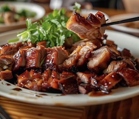 Slow Cooked Char Siu Pork Recipe: A Flavourful Delight - Sing Kee Char Siu Pork Recipe, Char Sui Pork, Char Siu Chicken, Char Siu Sauce, Slow Cooker Pork Loin, Royal Recipe, Slow Cooker Recipes Pork, Char Siu Pork, Chinese Bbq Pork