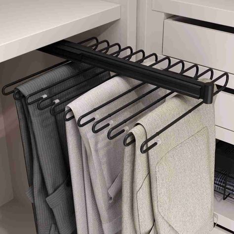 Wardrobe Depth, Trouser Rack, Black Wire Basket, Wardrobe Rail, Shoe Drawer, Hanging Wardrobe, Storage Wardrobe, Trouser Hangers, Bespoke Wardrobe