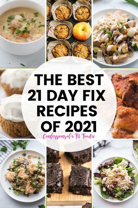 The Best 21 Day Fix recipes of 2021 from the Blog, Confessions of a Fit Foodie! Portion Fix Breakfast, Portion Fix Meals, 21 Day Fix Vegetarian, Shrimp Dinner Recipes, 21 Day Fix Menu, Confessions Of A Fit Foodie, High Protein Dinners, 21 Day Fix Plan, Healthy Chicken Pot Pie