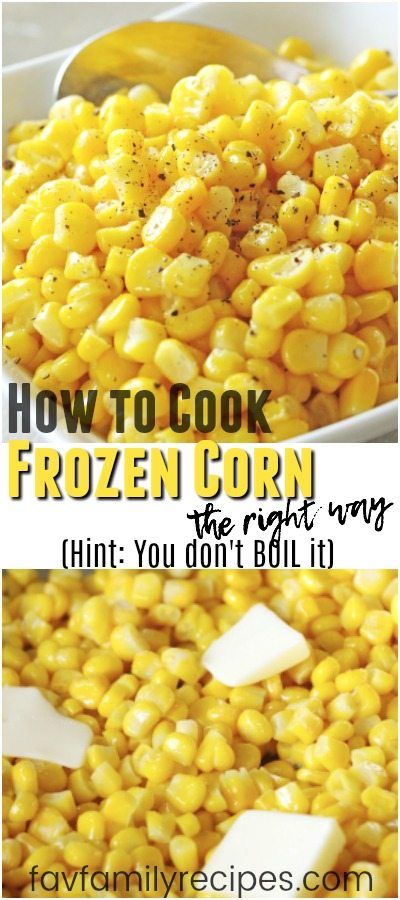 Frozen Corn Recipes Easy, Frozen Corn Recipes Healthy, Frozen Corn Ideas, Recipes Using Frozen Corn, How To Make Frozen Corn Taste Good, Different Ways To Make Corn, Corn On Stovetop, Frozen Corn In The Crockpot, Fried Corn With Frozen Corn