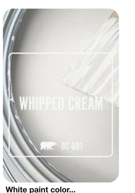 Whipped Cream Paint Color, Whipped Cream Behr Paint Walls, Whipped Cream Behr Paint, Behr Whipped Cream Paint, Behr Whipped Cream, Behr Cottage White, Behr Cream Paint Colors, Cream Paint Colors, Behr Colors