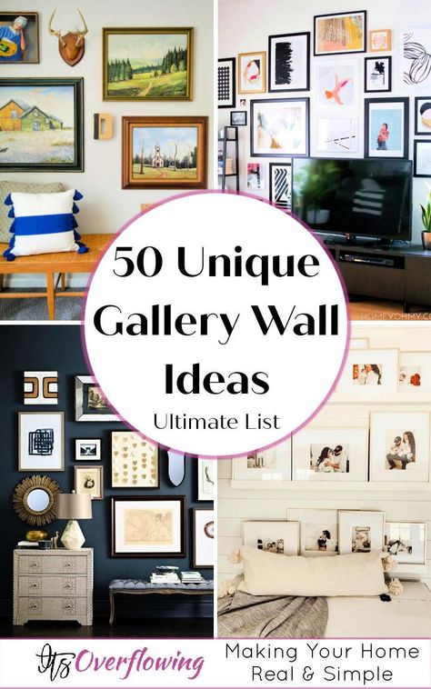 Stunning Living Room Wall Gallery Vintage Family Photo Gallery Wall, Fun Gallery Wall Ideas, Old Family Photos Display, Unique Gallery Wall Ideas, Vintage Gallery Wall Ideas, Gallery Wall Themes, Family Photo Gallery Wall, Kids Gallery Wall, Diy Photo Wall