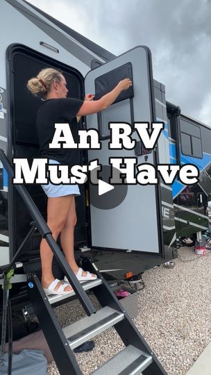 Van Tent, Rv Screen Door, Rv Exterior, Rv Van, Rv Maintenance, Used Rv, Keep It Cool, Rv Hacks, Rv Remodel