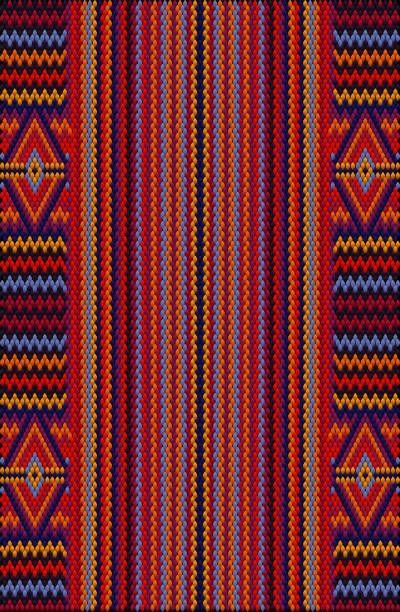 Maya Pattern Design, Peruvian Patterns Design, South American Patterns, Inca Textiles, Peruvian Pattern, Retro Fabric Patterns, Inca Art, Ethnic Print Pattern, Gallery Wall Template