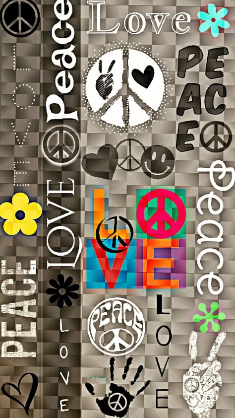 Arte Hippy, Peace Sign Art Hippie, Mint Green Wallpaper Iphone, Emoji Wallpaper Iphone, Cover Pics For Facebook, Peace Love Happiness, Peace Sign Art, Cute Galaxy Wallpaper, Love Wallpaper Backgrounds