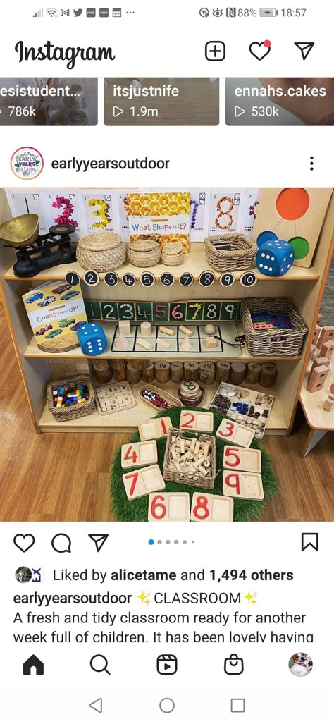 Starting School Activities, Preschool Displays, Butterflies Classroom, Maths Eyfs, Reception Classroom, Primary School Classroom, Maths Display, Early Years Maths, Numeracy Activities