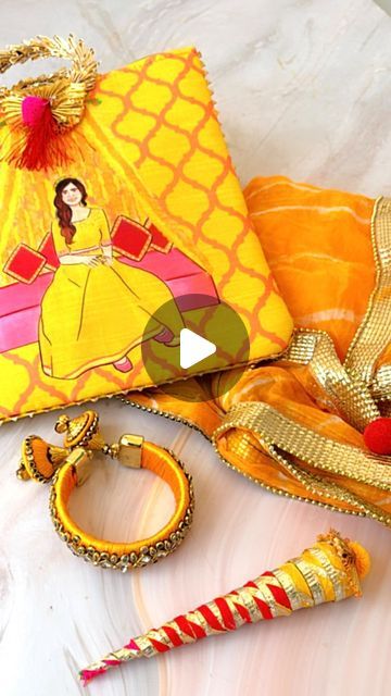 Indian Wedding Giveaways, Haldi Theme, Ceremony Favors, Wedding Hampers, Wed Me Good, Indian Wedding Gifts, Half Saree Function, Haldi Function, Indian Wedding Favors