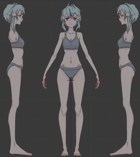 T Pose Turnaround, T Pose Character Sheet, Character Model Sheet Template, Model Sheet Reference, Character Turnaround Template, Blender Reference Images, Body Turnaround Reference, Body 3/4 View, Character Model Sheet T Pose