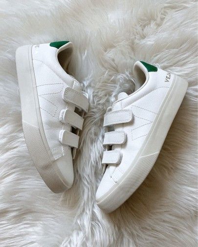 Gola Velcro Sneakers, Velcro Sneakers Women, Veja Velcro Sneakers, Velcro Veja, Veja Velcro, Europe Winter Fashion, Ethical Shoes, Berlin Style, Veja Shoes