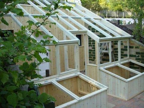 Lean To Greenhouse Kits, Greenhouse Supplies, Diy Greenhouse Plans, Lean To Greenhouse, Build A Greenhouse, Home Greenhouse, Wooden Greenhouses, Greenhouse Growing, Greenhouse Kit