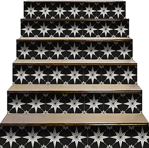 Backsplash Stickers, Staircase Decals, Mixed Tiles, Tiles Stickers, Stick Tile Backsplash, Stair Riser Decals, Bathroom Decals, Stair Stickers, Bathroom Stickers