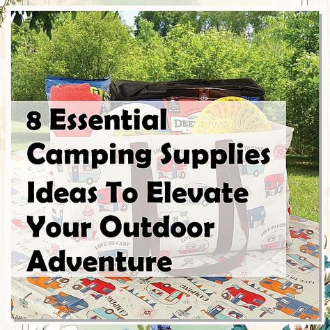 Discover the ultimate guide to camping supplies with our list of 8 essential items that will elevate your outdoor adventure. From must-have gear to clever gadgets, this collection ensures you’re fully prepared for your next trip into the wild. Whether you’re a seasoned camper or a beginner, these camping supplies will enhance your experience and keep you comfortable in nature. Explore our ideas and get ready to make unforgettable memories outdoors! Camping Gadgets Genius Ideas, Things To Do Camping, Camping Setup, Camping Necessities, Camping Essentials List, Camping Store, Camping Hacks Diy, Camping Set Up, Camping Gadgets