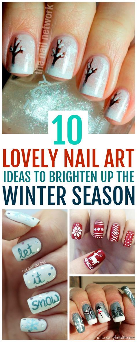 Easy Winter Nail Designs, Winter Nail Art Designs, Snowman Nails, Nail Winter, Manicured Nails, Frosty The Snowman, Best Nail Art Designs, Winter Nail Art, Winter Nail Designs