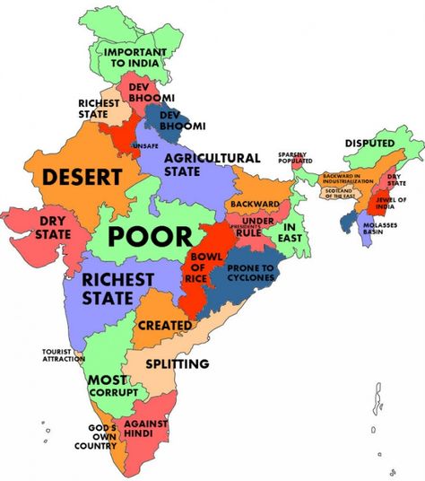 india map of google autocomplete Basic Geography, Map Of India, Ias Study Material, Indian States, Indian History Facts, Travel Infographic, Geography Map, Study Flashcards, India Facts