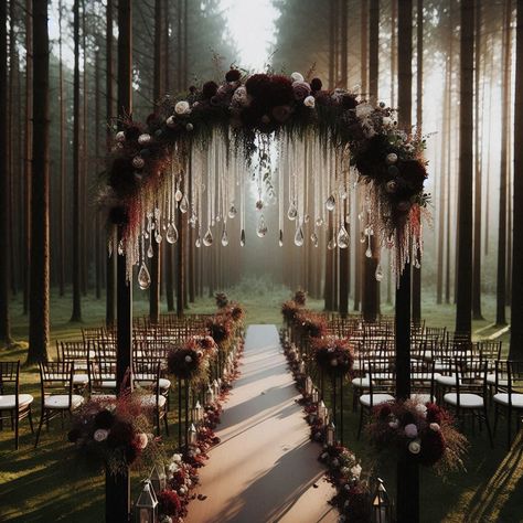 Gothic Woods Wedding, Gothic Woods, Woods Wedding, Wedding In The Woods