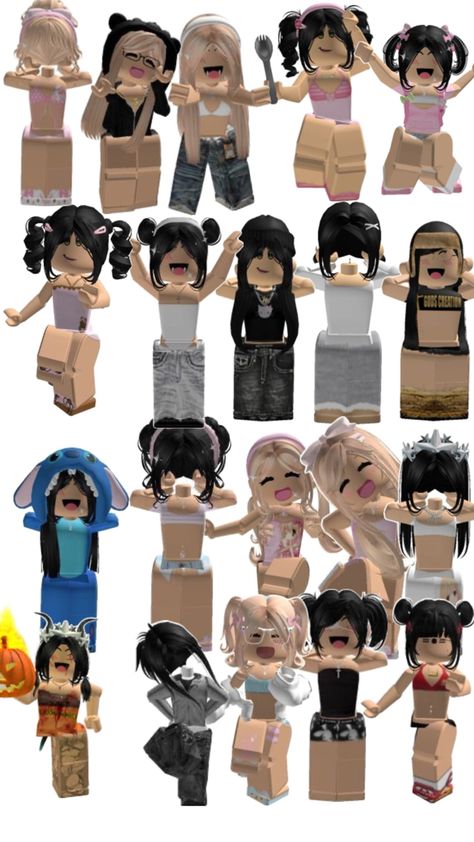 Roblox Avatar Baddie, Pick Me Avatar, Pick Me Roblox Avatars, Baddie Roblox Outfits, Avatar Outfits, Outfits Roblox, Roblox Skin, Roblox Games, Latina Outfits