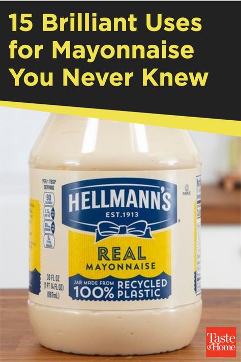 Uses For Mayonnaise, Cooking With Mayonnaise, Hellmans Mayonnaise Recipe, Best Foods Mayonnaise Recipe, Mayonnaise Recipes Dishes, Recipes Using Mayonnaise, Mayonnaise Potatoes, Recipes With Mayonnaise, Mayonnaise Recipes