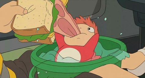 Ponyo Ham, Star Wars Wallpaper, Japanese Names, Movie Wallpapers, Desktop Backgrounds, Hayao Miyazaki, Character Names, Miyazaki, I Wallpaper