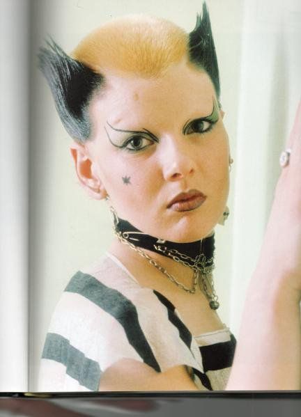 Catwoman Steve Severin, Soo Catwoman, Bromley Contingent, 1970s Punk, Punk Rock Girls, Make Carnaval, 70s Punk, 80s Punk, Punk Makeup