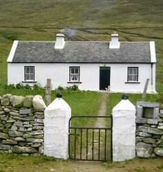 Irish Cottage Renovation, Garden Annexe, Irish Photography, Painting Buildings, Irish Cottages, Achill Island, Boho Dorm Decor, Ireland Cottage, Mayo Ireland