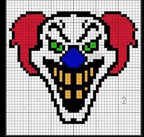 Modele Pixel Art, Easy Halloween Decorations, Pixel Art Grid, Plastic Canvas Christmas, Pixel Art Pattern, Minecraft Designs, Perler Bead Art, Graph Paper, Tapestry Crochet