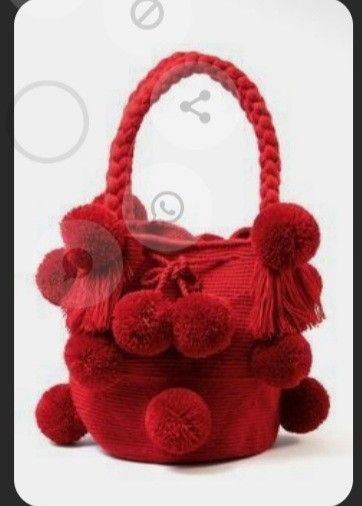 Kids Purse, Crochet Bag Pattern Free, Crochet Knit Hat, Fancy Earrings, Handcrafted Bags, Art Bag, Craft Bags, Tapestry Crochet