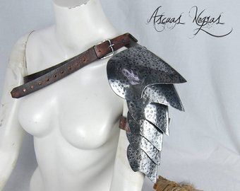 Viking warrior costume | Etsy Viking Armor, Warrior Costume, Larp Armor, Larp Costume, Cultural Festival, Shoulder Armor, Leather Armor, Viking Warrior, Vintage Marketplace