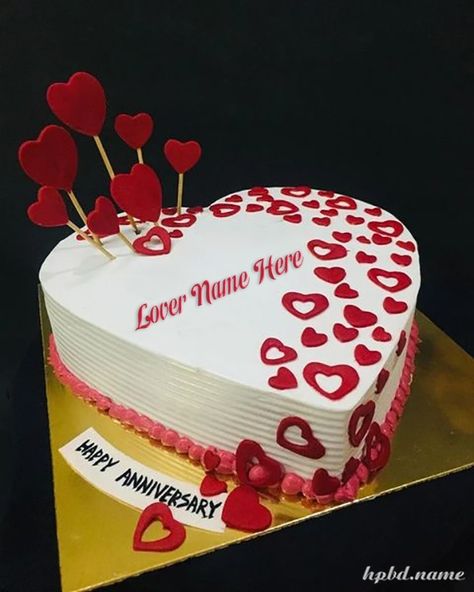 Wedding Anniversary With Heart Cake With Name On It Hart Cake Designs Birthday, Hart Shape Cake Designs, Heart Shape Anniversary Cake Designs, Heart Shaped Anniversary Cakes, Heart Shape Cake Designs For Anniversary, Hart Cake Design, Marriage Anniversary Cake Design, Heart Shape Cake Designs For Birthday, Anniversary Cake Heart Shape