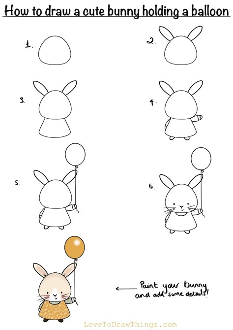 How To Draw Cute, Easy Step By Step Drawing, Drawing Lessons For Kids, Draw Cute, Easy Drawings For Kids, Easy Doodle Art, Easy Doodles Drawings, Step Drawing, Dessin Adorable