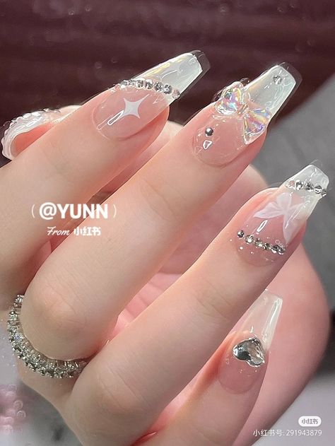 Douyin Nails, Almond Acrylic Nails Designs, Unique Nail Art, Asian Nails, Spring Nail Designs, Fancy Nails Designs, Korean Nails, Blush Nails, Pretty Gel Nails