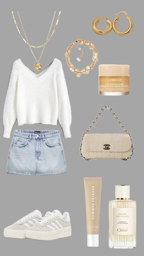 #fyp#cleangirl#vanilla Vinalla Girl Outfit Ideas, Vanilla Outfit Aesthetic, Vanilla Girl Clothes, Vanilla Outfit, Vanilla Girl Outfits, Vanilla Outfits, Chloe Outfit, Trendy Items, Fun Outfits