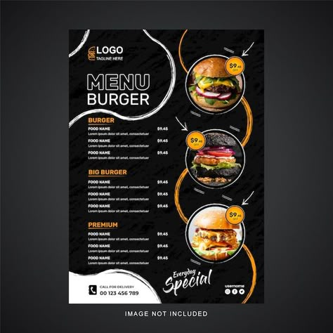 Menu For Restaurant Ideas, Breakfast Menu Design Ideas, Menu Card Design Ideas, Hotel Menu Design, Menu Design Ideas Templates, Breakfast Menu Design, Graphical Poster, Drink Menu Design, Brochure Food