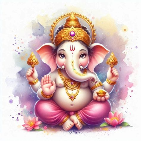 Ganesha Story Instagram, Lord Ganesh Digital Art, Ganesh Ji Pic, Ganesh Ji Art, Ganpati Illustration, Ganpati Invite, Cute Ganesha Drawing, Cute Ganesh Ji, Drawing Shading Tutorial