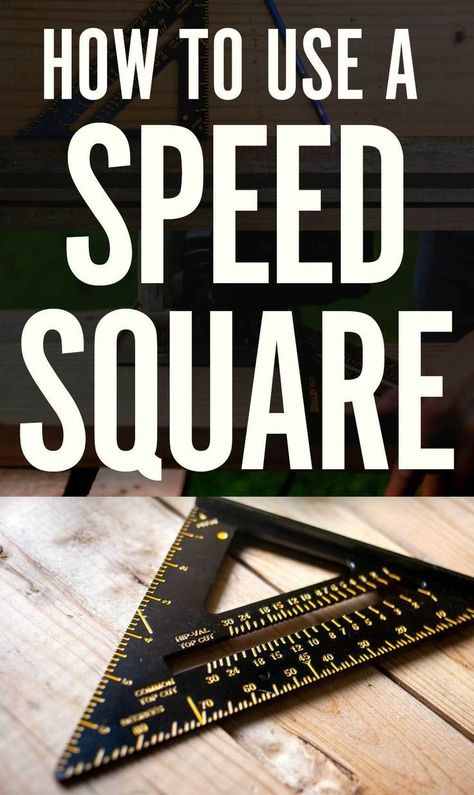 Feb 2, 2019 - Looking for some simple instructions on how to use a speed square? Here are our favorites. 3d Templates, Speed Square, Used Woodworking Tools, Construction Diy, Carpentry Diy, Popular Woodworking, Diy Home Repair, Woodworking Jigs, Wood Working For Beginners