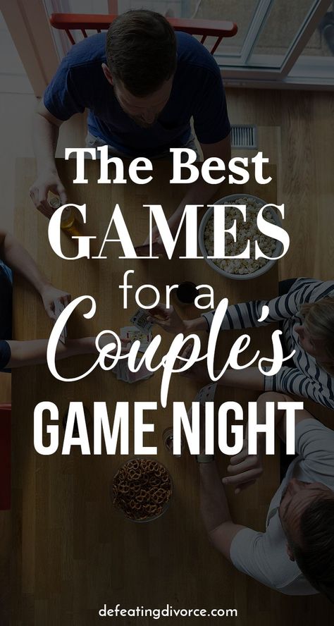 the best games for a couples game night Group Games For Married Couples, Battle Of The Sexes Party Games, Funny Couple Games For Party, Couples Party Ideas, Couple Games Ideas Parties, Cabin Games, Games For Married Couples, Couple Party Games, Valentines Scripture